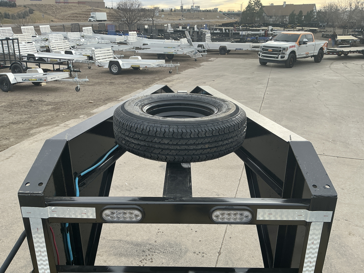 New 2026 Big Tex Trailers 25GN-35D5A-MRBK Flatbed Trailer