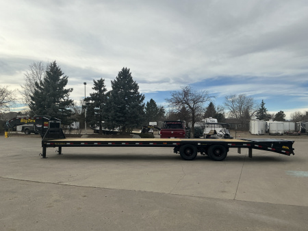 New 2026 Big Tex Trailers 25GN-35D5A-MRBK Flatbed Trailer