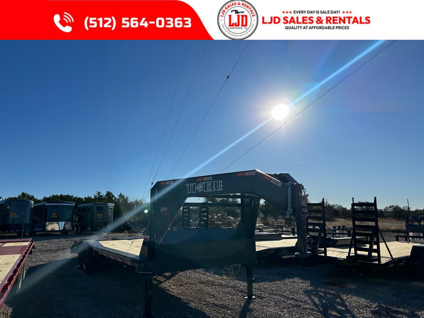 New 2026 Tiger - 102" X 26' - Mega Ramps - Equipment Trailer