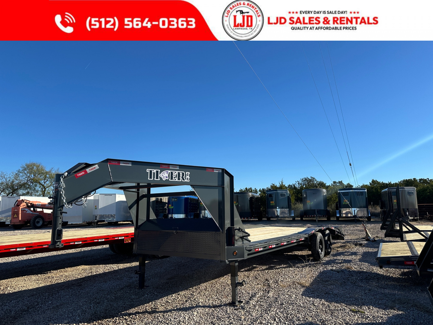 New 2026 Tiger - 102" X 26' - Mega Ramps - Equipment Trailer