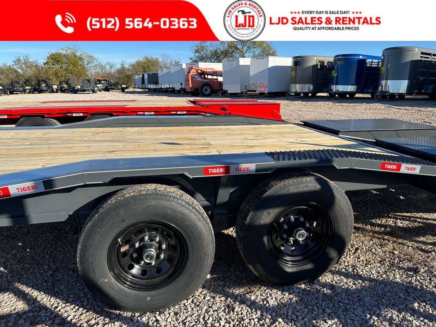 New 2026 Tiger - 102" X 26' - Mega Ramps - Equipment Trailer
