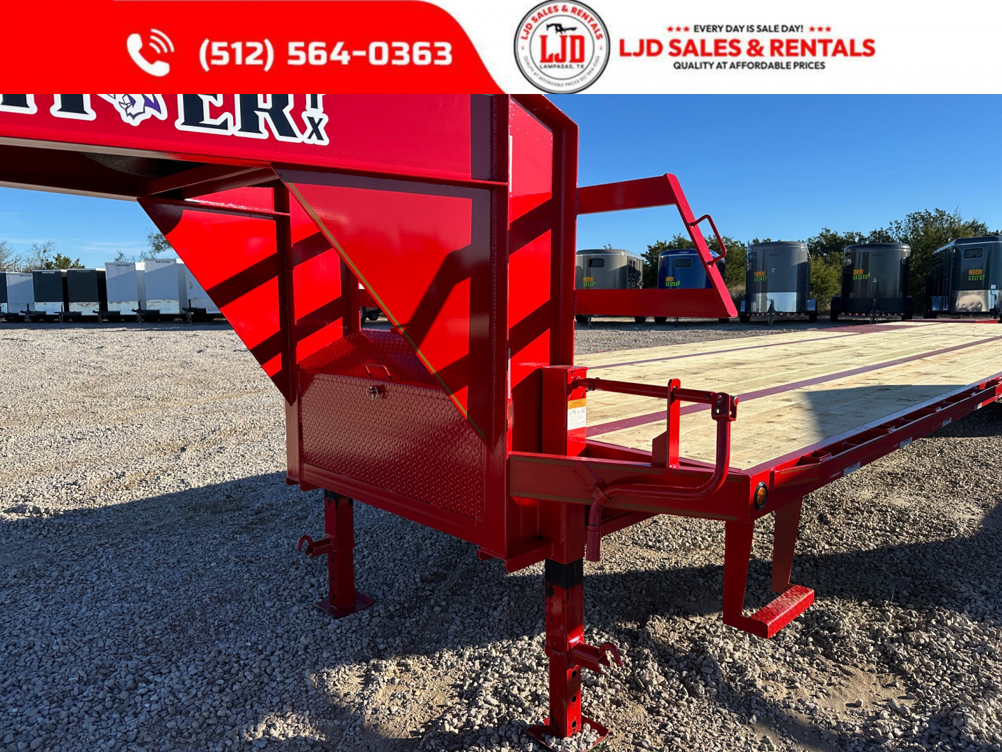 New 2026 Tiger - Gooseneck Flatbed - 102" X 37' - Equipment Trailer