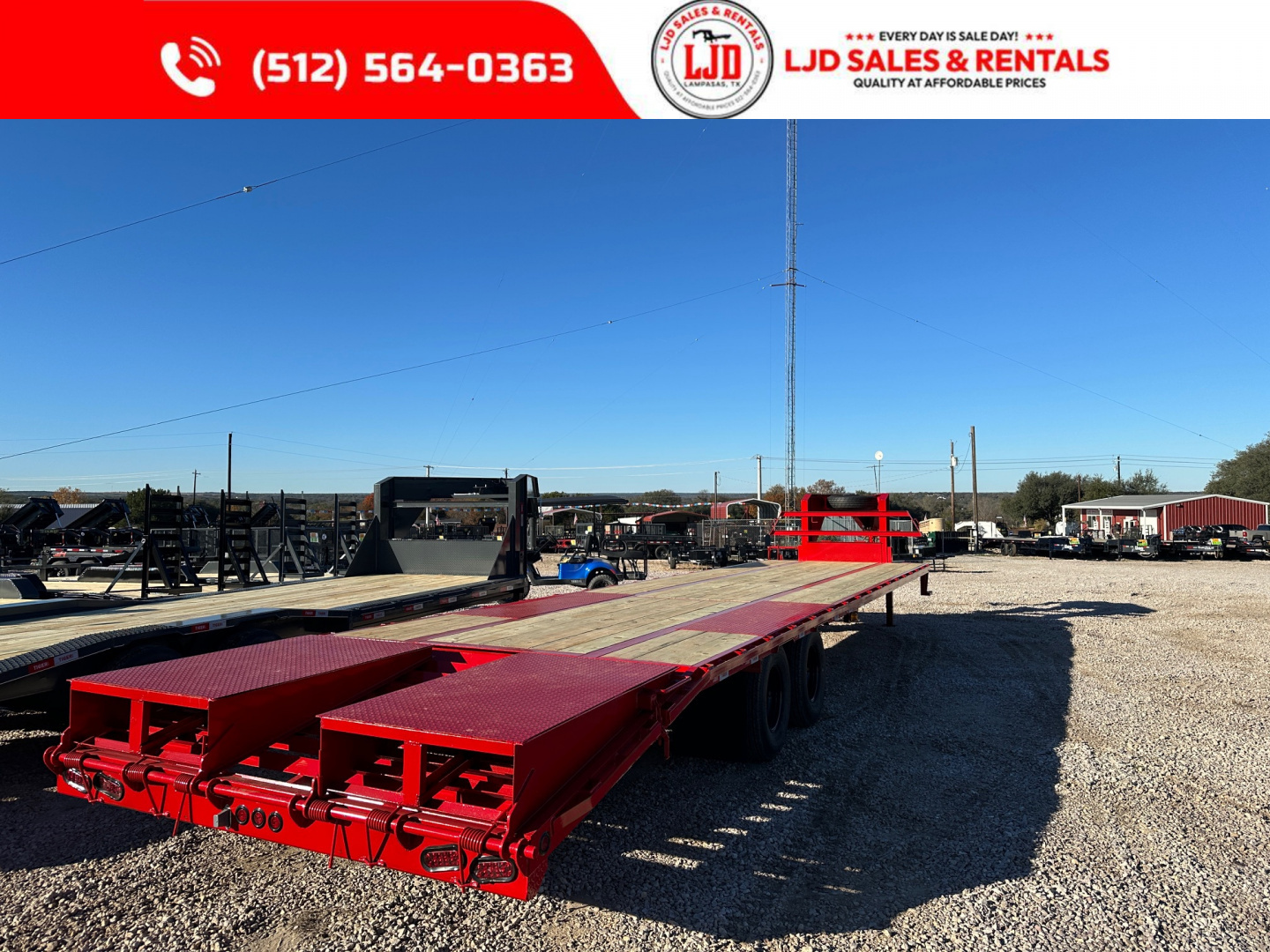 New 2026 Tiger - Gooseneck Flatbed - 102" X 37' - Equipment Trailer