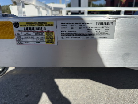 New 2026 H&H Trailers 78x12 Aluminum 3K Low Side Utility Trailer