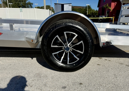 New 2026 H&H Trailers 78x12 Aluminum 3K Low Side Utility Trailer