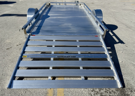 New 2026 H&H Trailers 78x12 Aluminum 3K Low Side Utility Trailer