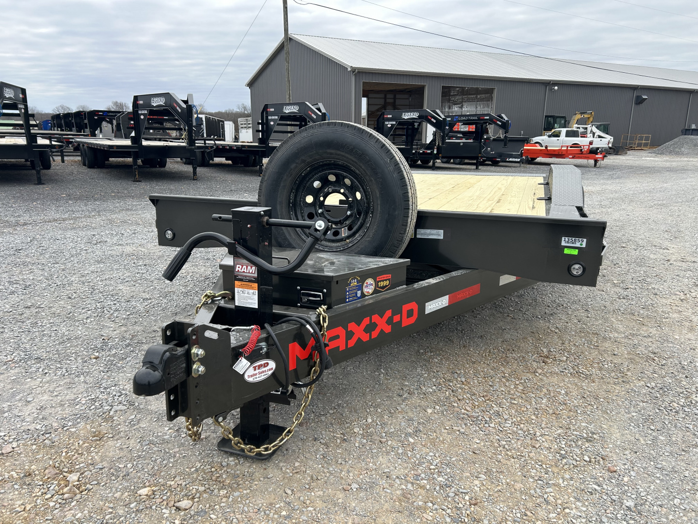 New 2026 MAXXD 20' x 102" 14k Power Tilt Trailer