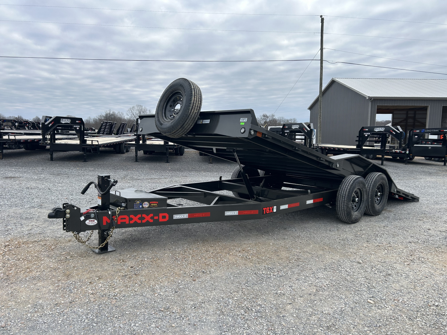 New 2026 MAXXD 20' x 102" 14k Power Tilt Trailer