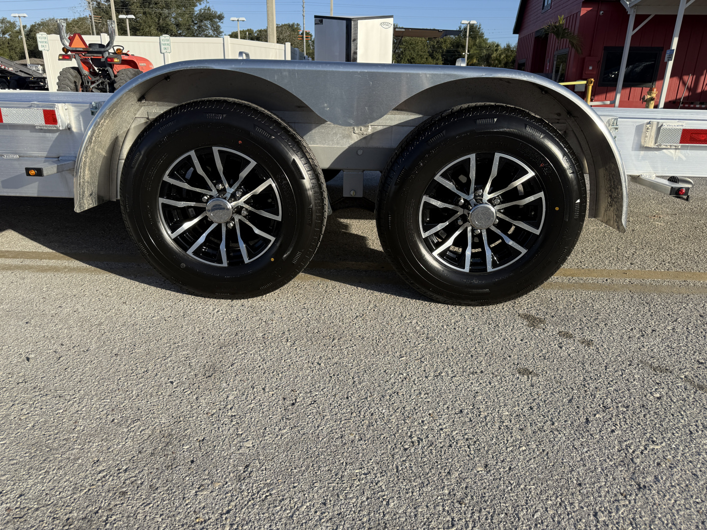 New 2026 H&H Trailers 82x20Aluminum Electric Tilt Speed Loader 10K Car Hauler