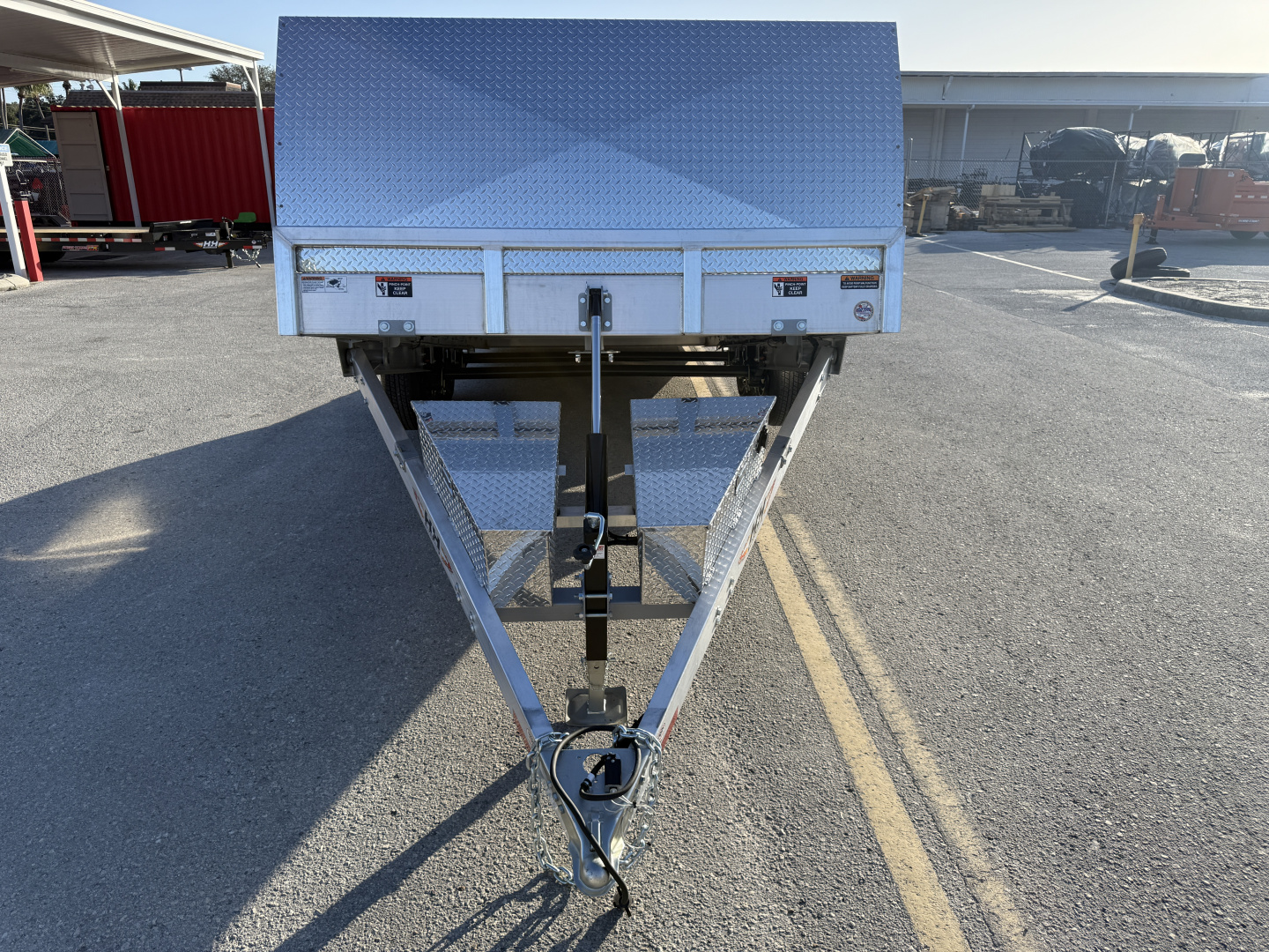 New 2026 H&H Trailers 82x20Aluminum Electric Tilt Speed Loader 10K Car Hauler