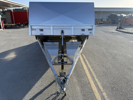 New 2026 H&H Trailers 82x20Aluminum Electric Tilt Speed Loader 10K Car Hauler