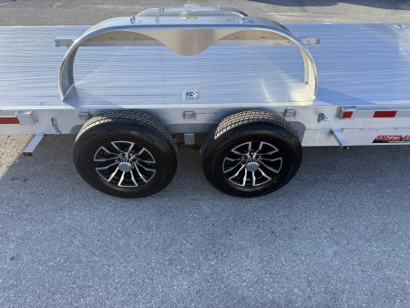 New 2026 H&H Trailers 82x20Aluminum Electric Tilt Speed Loader 10K Car Hauler