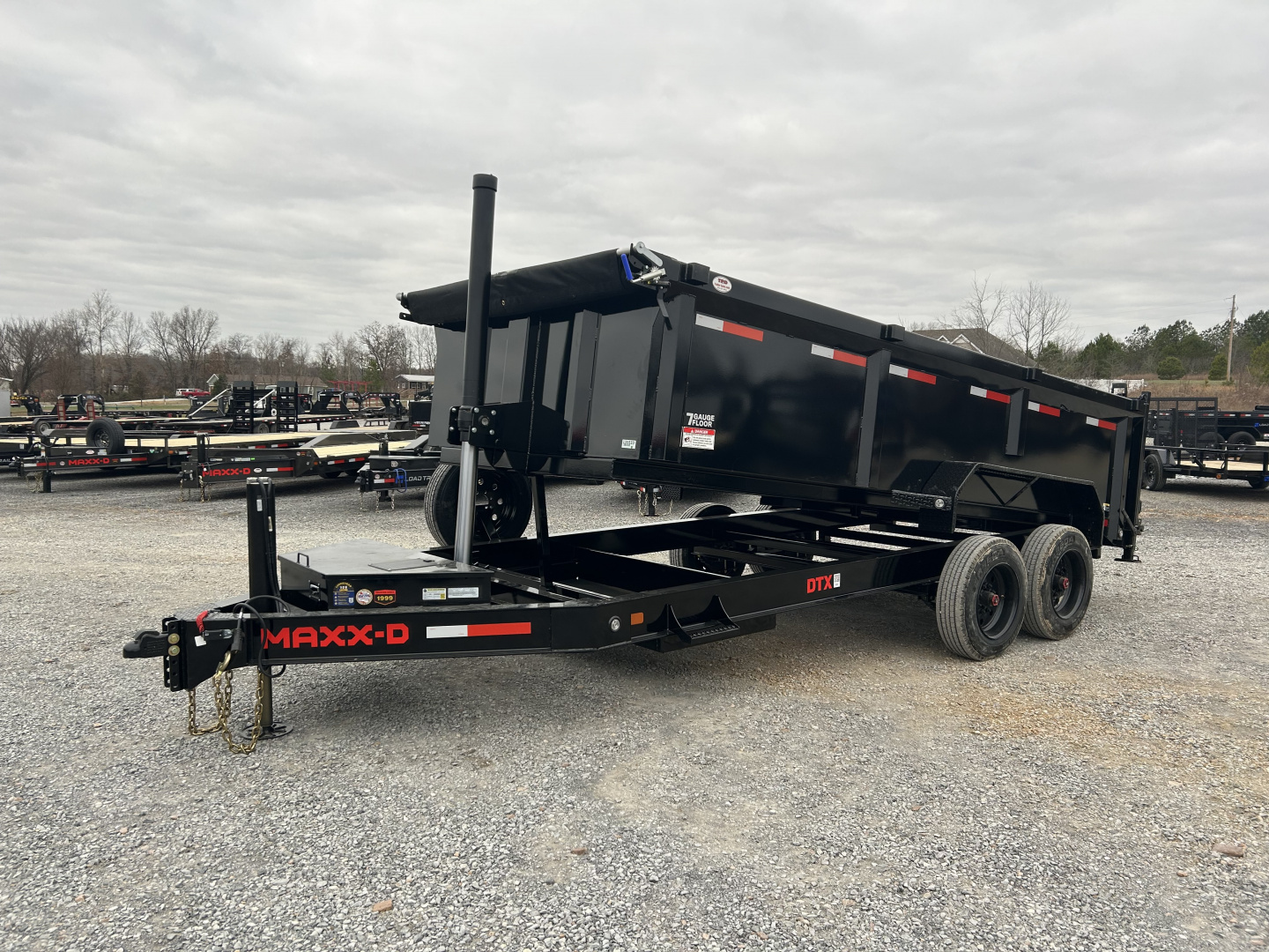 New 2026 MAXXD Dump Trailer | 16' x 83' 17.5K GVWR
