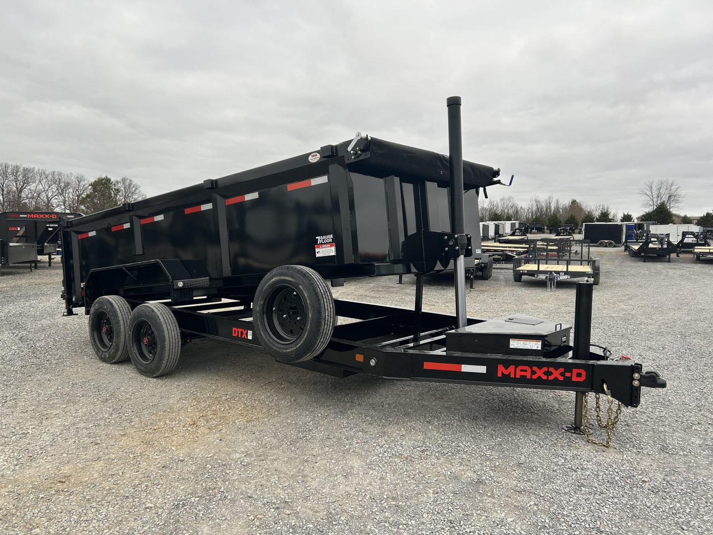 New 2026 MAXXD Dump Trailer | 16' x 83' 17.5K GVWR