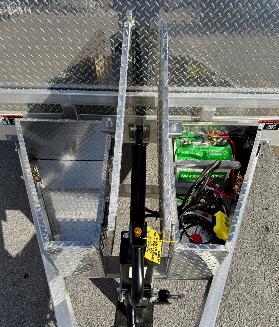 New 2026 H&H Trailers 82x24 Aluminum Electric Tilt Speed Loader 14K Car Hauler