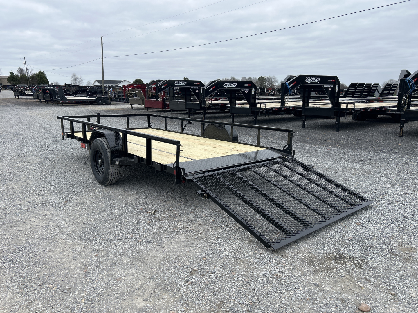 New 2026 MAXXD Utility Trailer | 83" x 14' 5K | 5k GVWR
