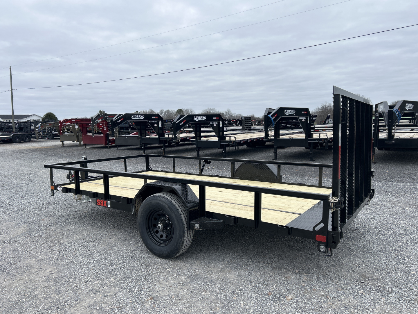 New 2026 MAXXD Utility Trailer | 83" x 14' 5K | 5k GVWR