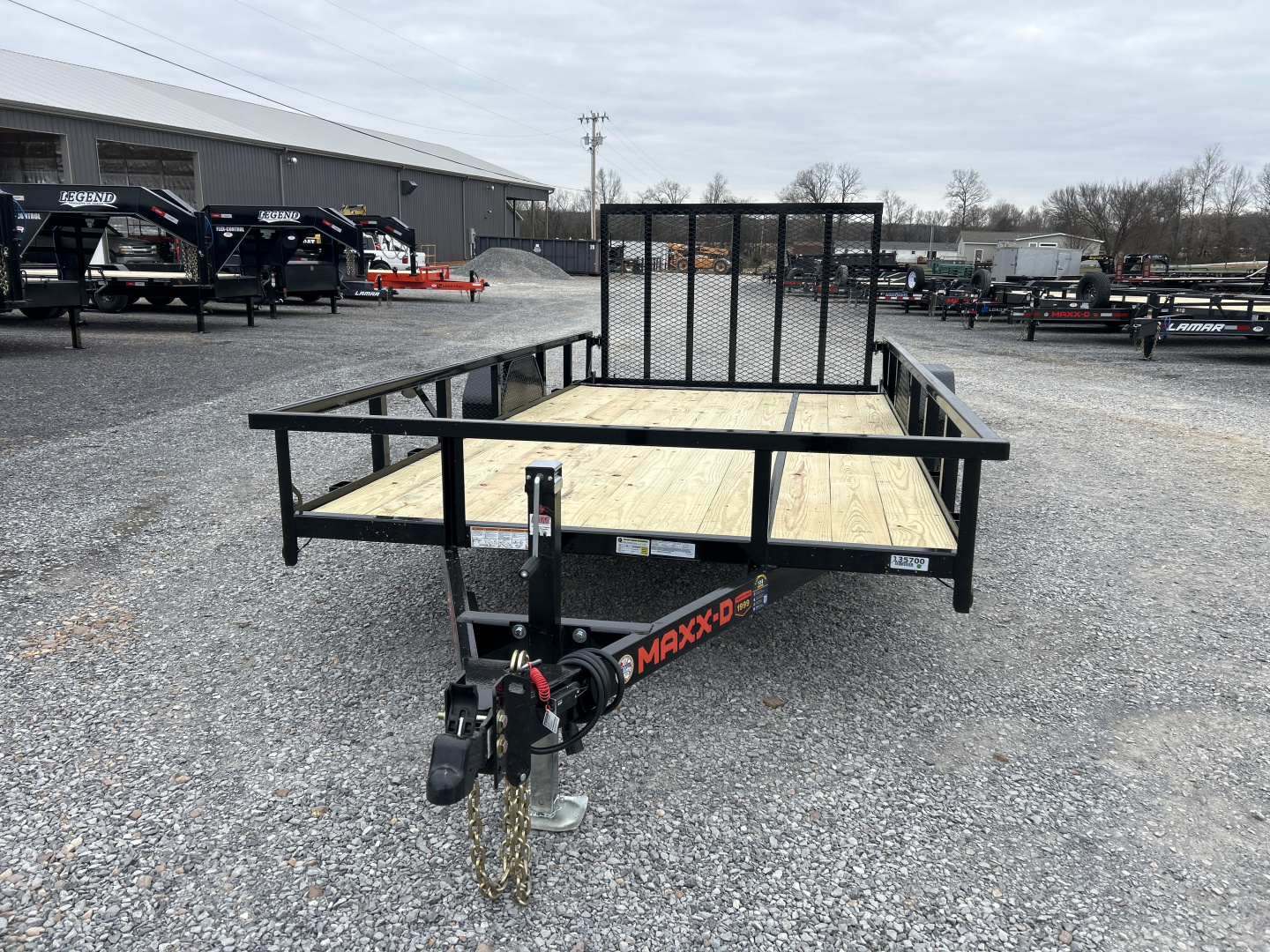 New 2026 MAXXD Utility Trailer | 83" x 14' 5K | 5k GVWR
