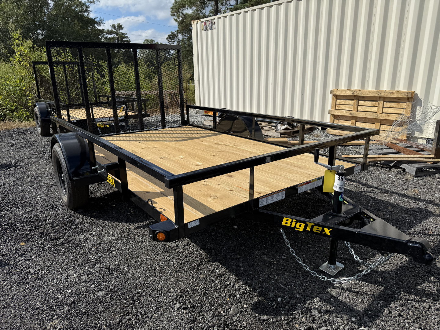 New 2026 Big Tex Trailers 35SA-10R1A-4PBK Utility Trailer