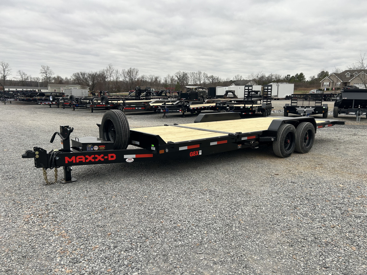 New 2026 MAXXD 83" X 22' 17.5K Tilt Equipment Trailer
