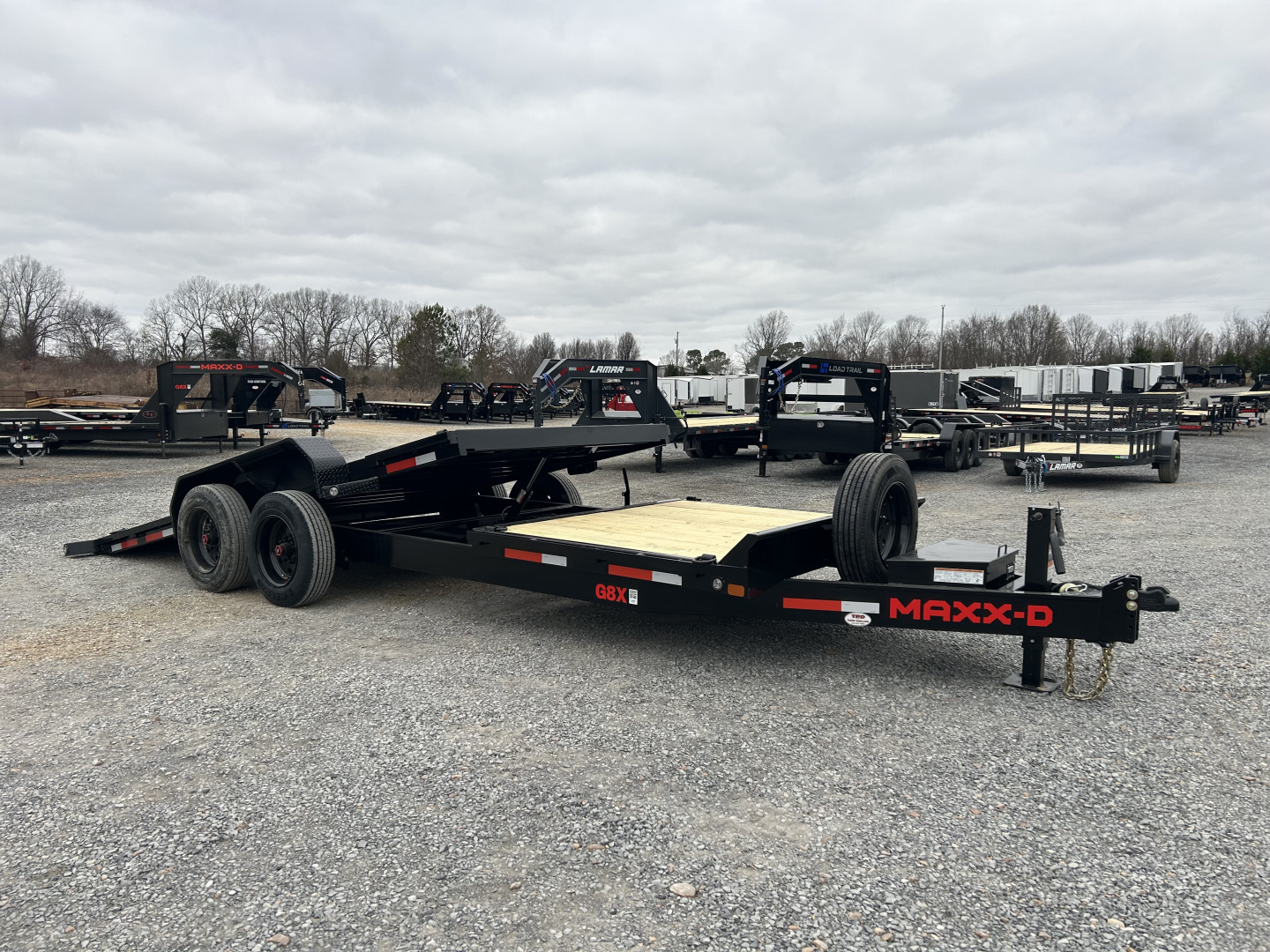 New 2026 MAXXD 83" X 22' 17.5K Tilt Equipment Trailer