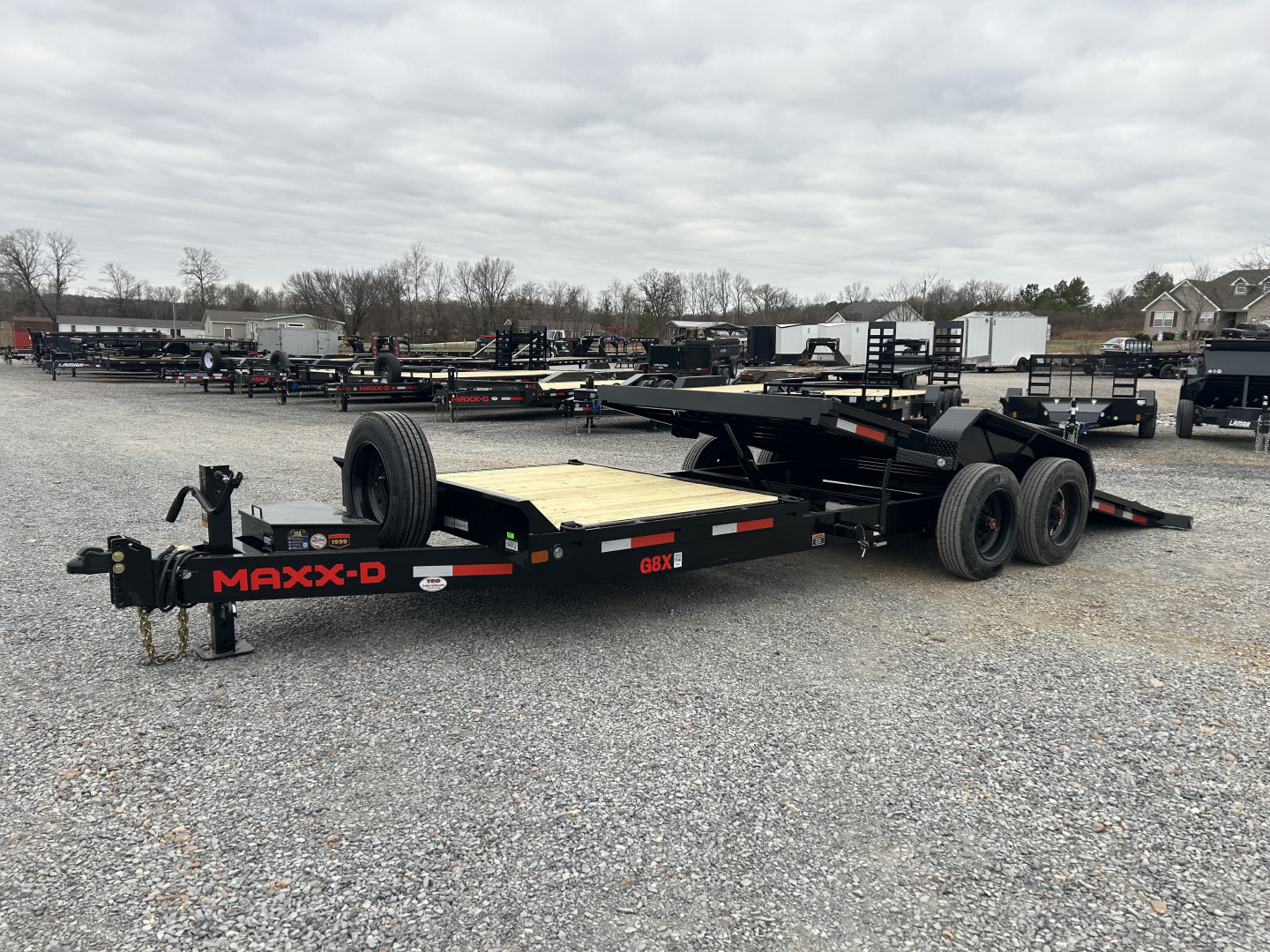 New 2026 MAXXD 83" X 22' 17.5K Tilt Equipment Trailer