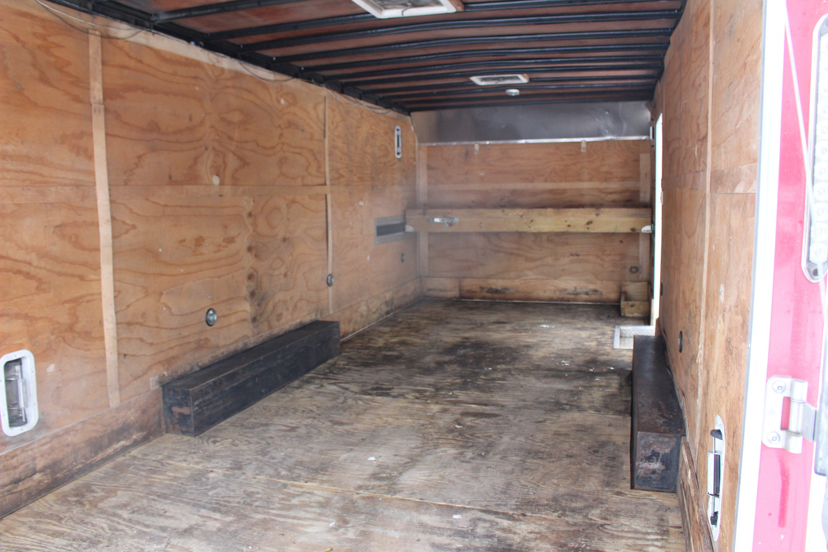 Used 2018 United UXT Commercial Grade Cargo Trailer - 8.5 'x 20' - 6.5' Interior Height - Rear Ramp Door - Extended Tongue - 9900# GVW