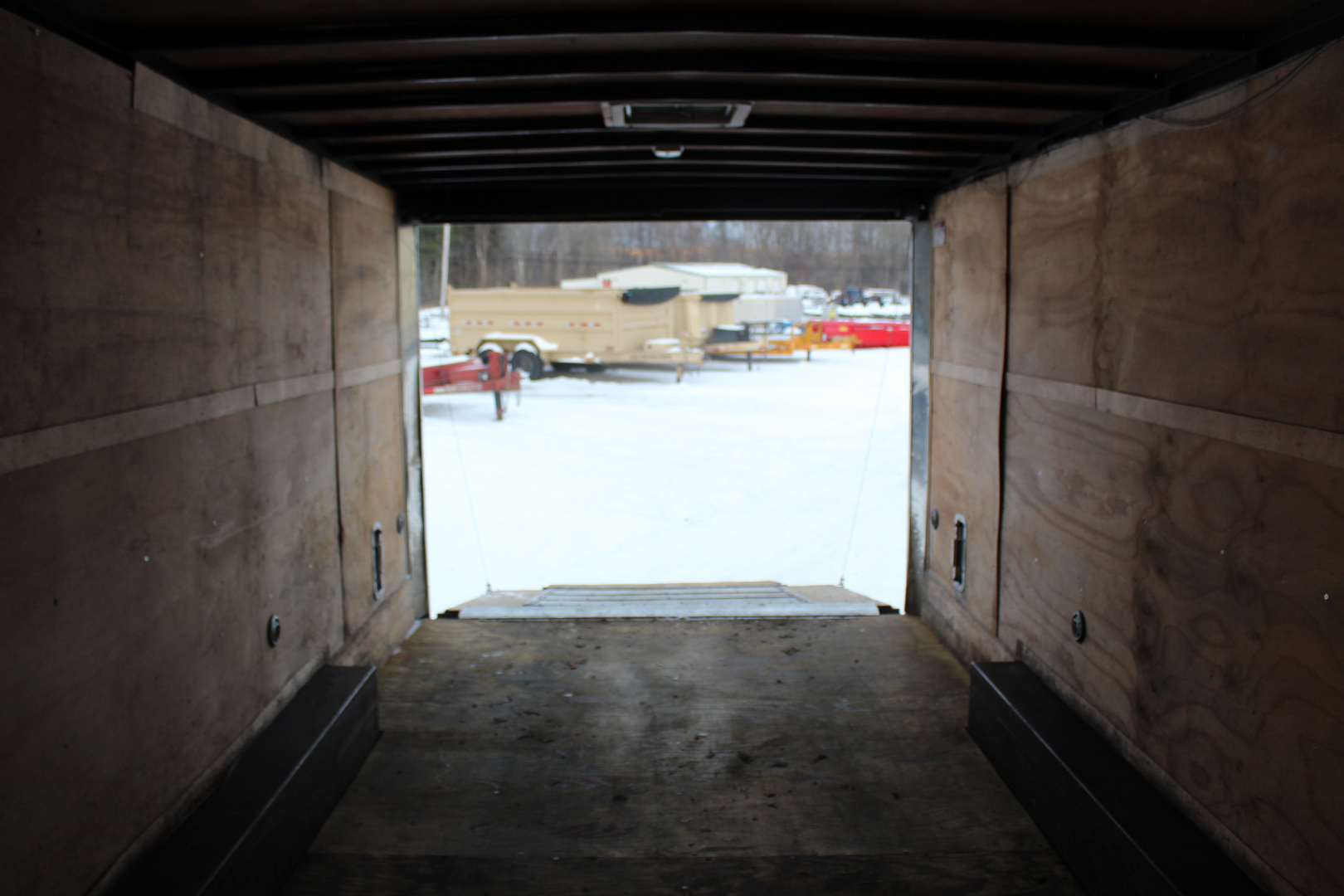 Used 2018 United UXT Commercial Grade Cargo Trailer - 8.5 'x 20' - 6.5' Interior Height - Rear Ramp Door - Extended Tongue - 9900# GVW