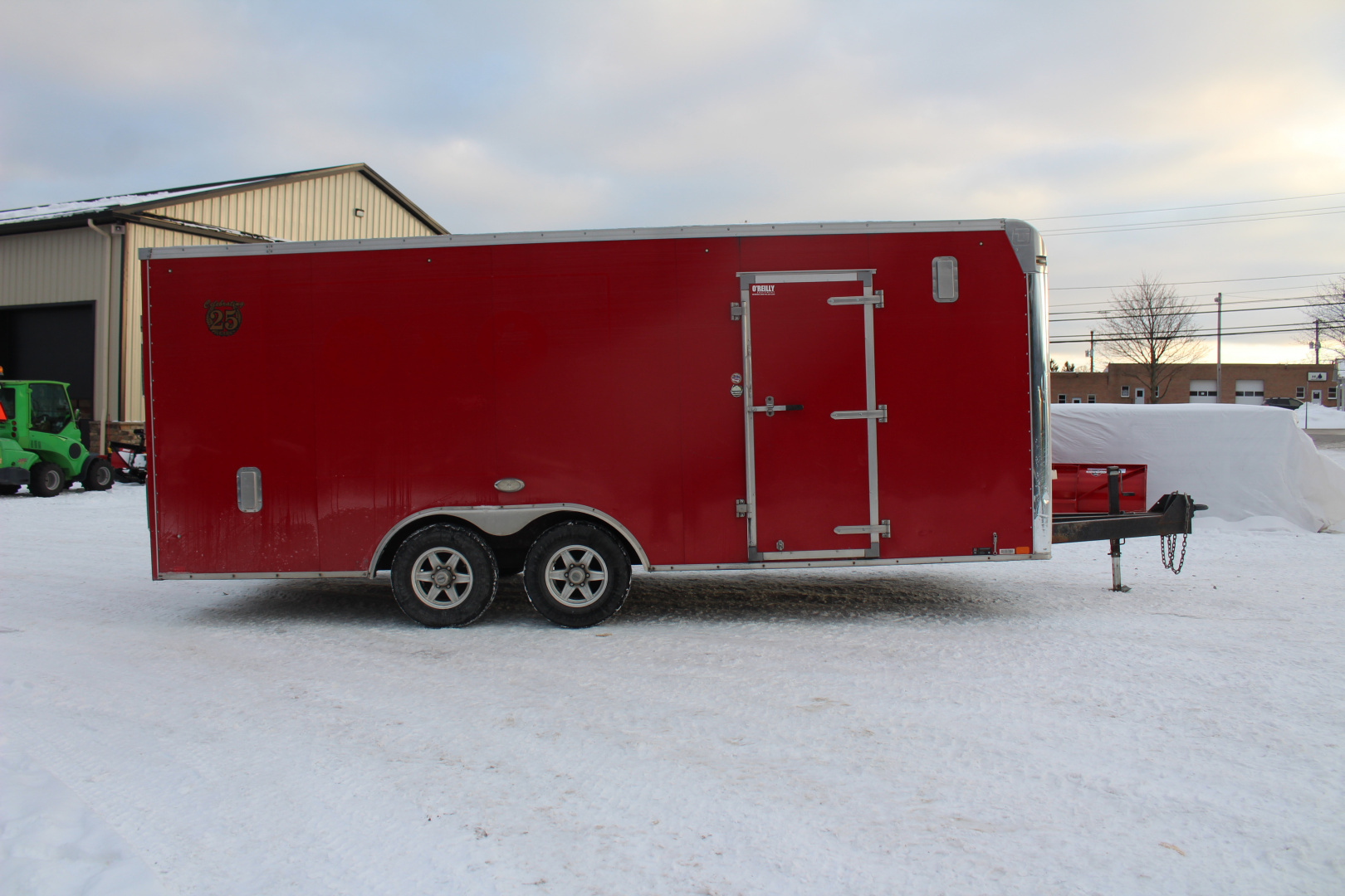 Used 2018 United UXT Commercial Grade Cargo Trailer - 8.5 'x 20' - 6.5' Interior Height - Rear Ramp Door - Extended Tongue - 9900# GVW