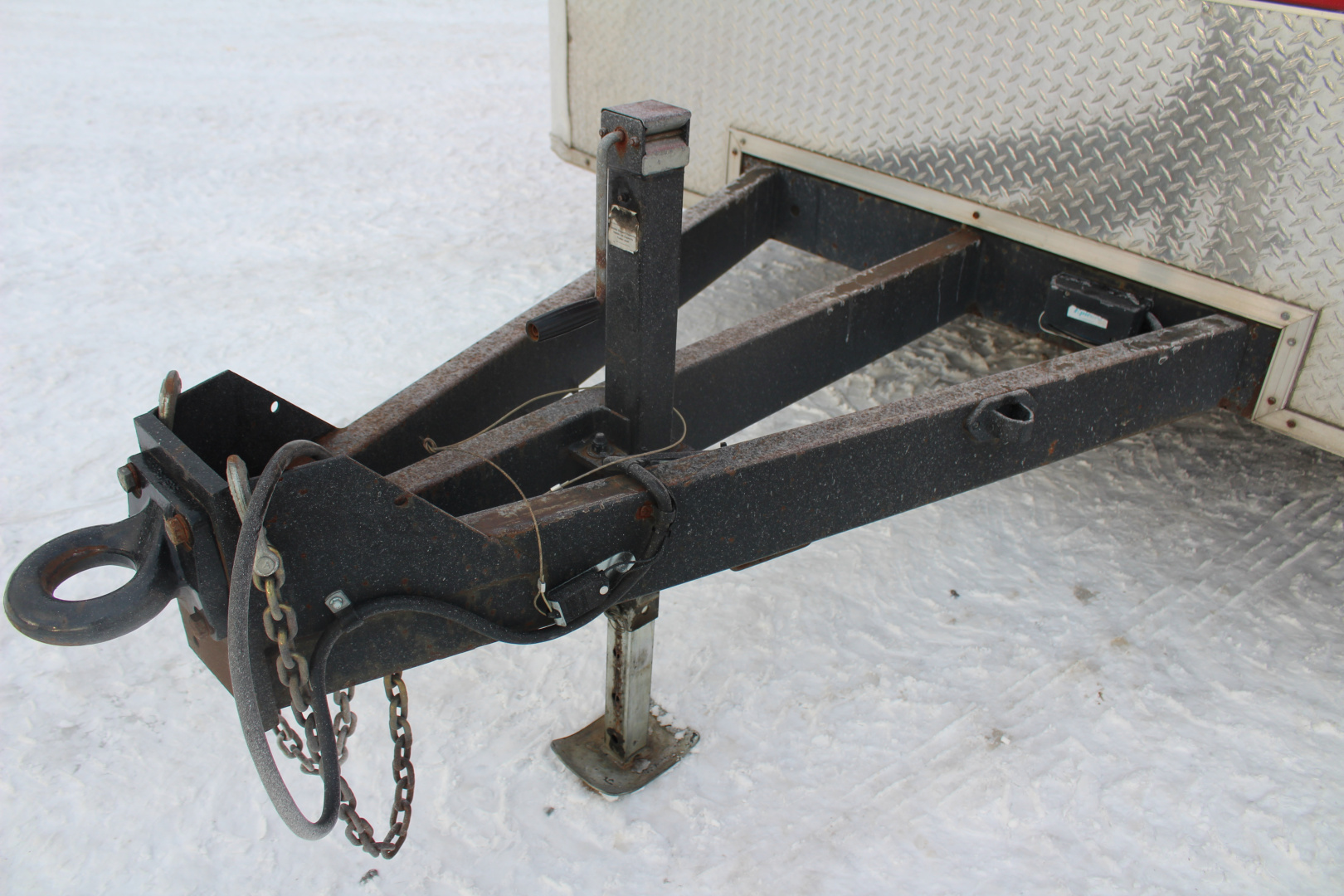 Used 2018 United UXT Commercial Grade Cargo Trailer - 8.5 'x 20' - 6.5' Interior Height - Rear Ramp Door - Extended Tongue - 9900# GVW