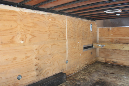 Used 2018 United UXT Commercial Grade Cargo Trailer - 8.5 'x 20' - 6.5' Interior Height - Rear Ramp Door - Extended Tongue - 9900# GVW