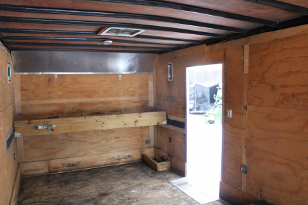 Used 2018 United UXT Commercial Grade Cargo Trailer - 8.5 'x 20' - 6.5' Interior Height - Rear Ramp Door - Extended Tongue - 9900# GVW