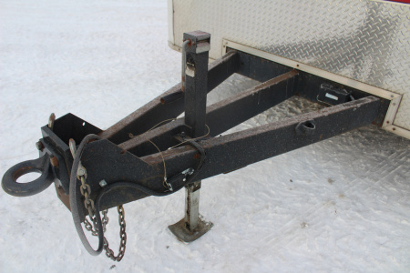 Used 2018 United UXT Commercial Grade Cargo Trailer - 8.5 'x 20' - 6.5' Interior Height - Rear Ramp Door - Extended Tongue - 9900# GVW