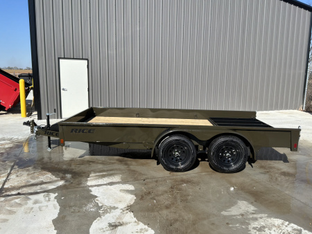 New 2026 Rice Trailer TST8214 Utility Trailer