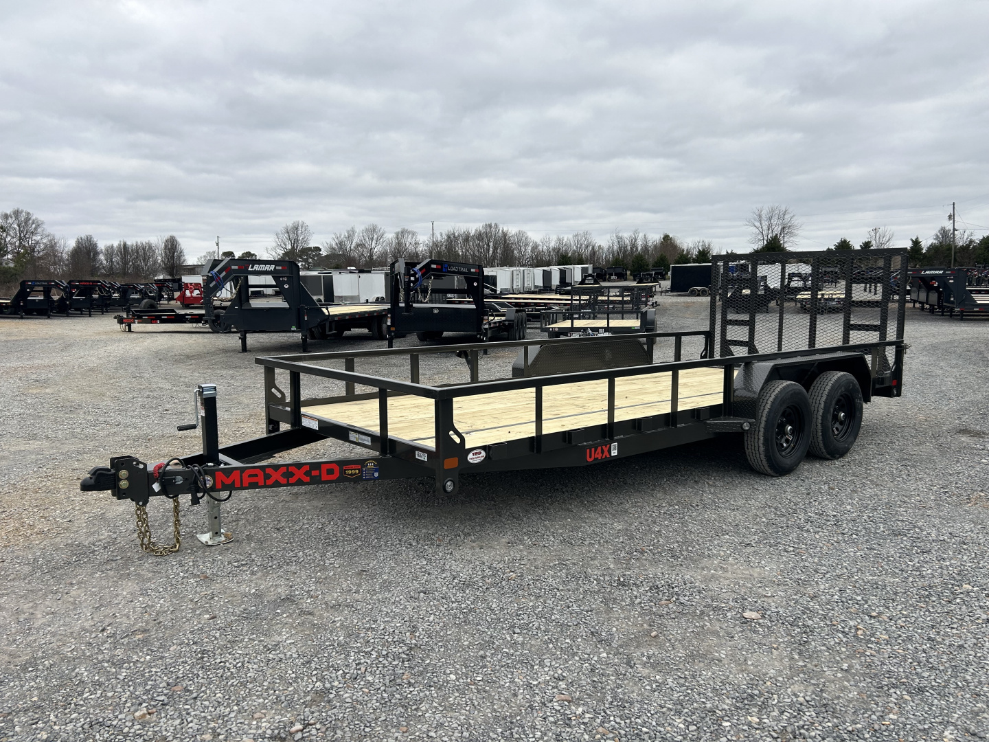 New 2026 MAXXD 83" X 18' 10K Utility Trailer