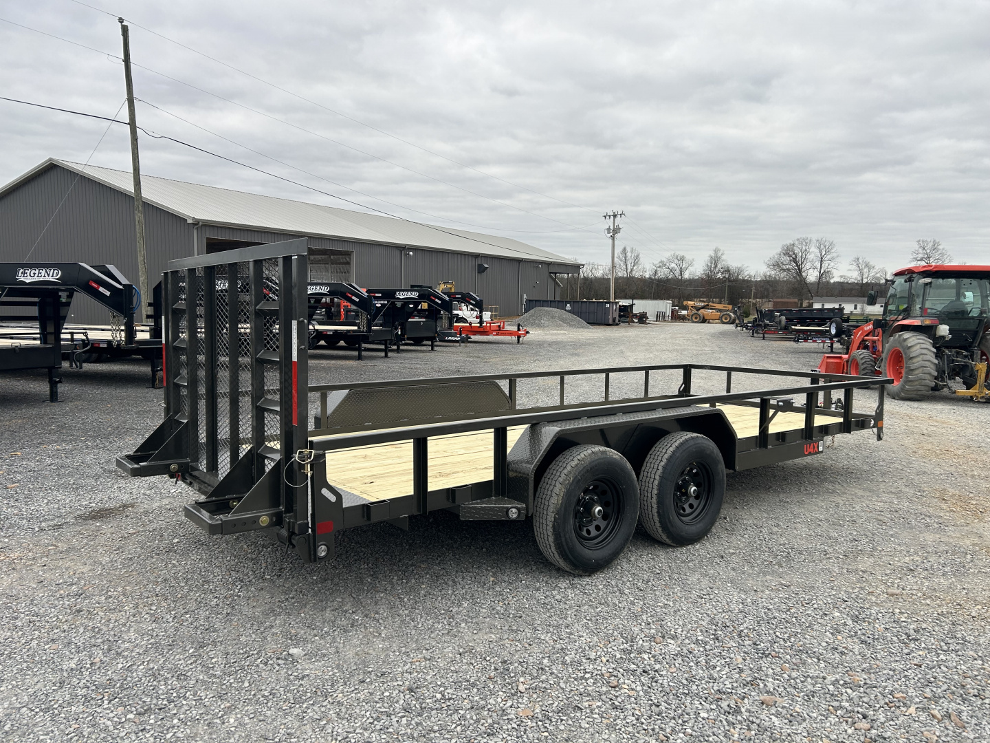 New 2026 MAXXD 83" X 18' 10K Utility Trailer
