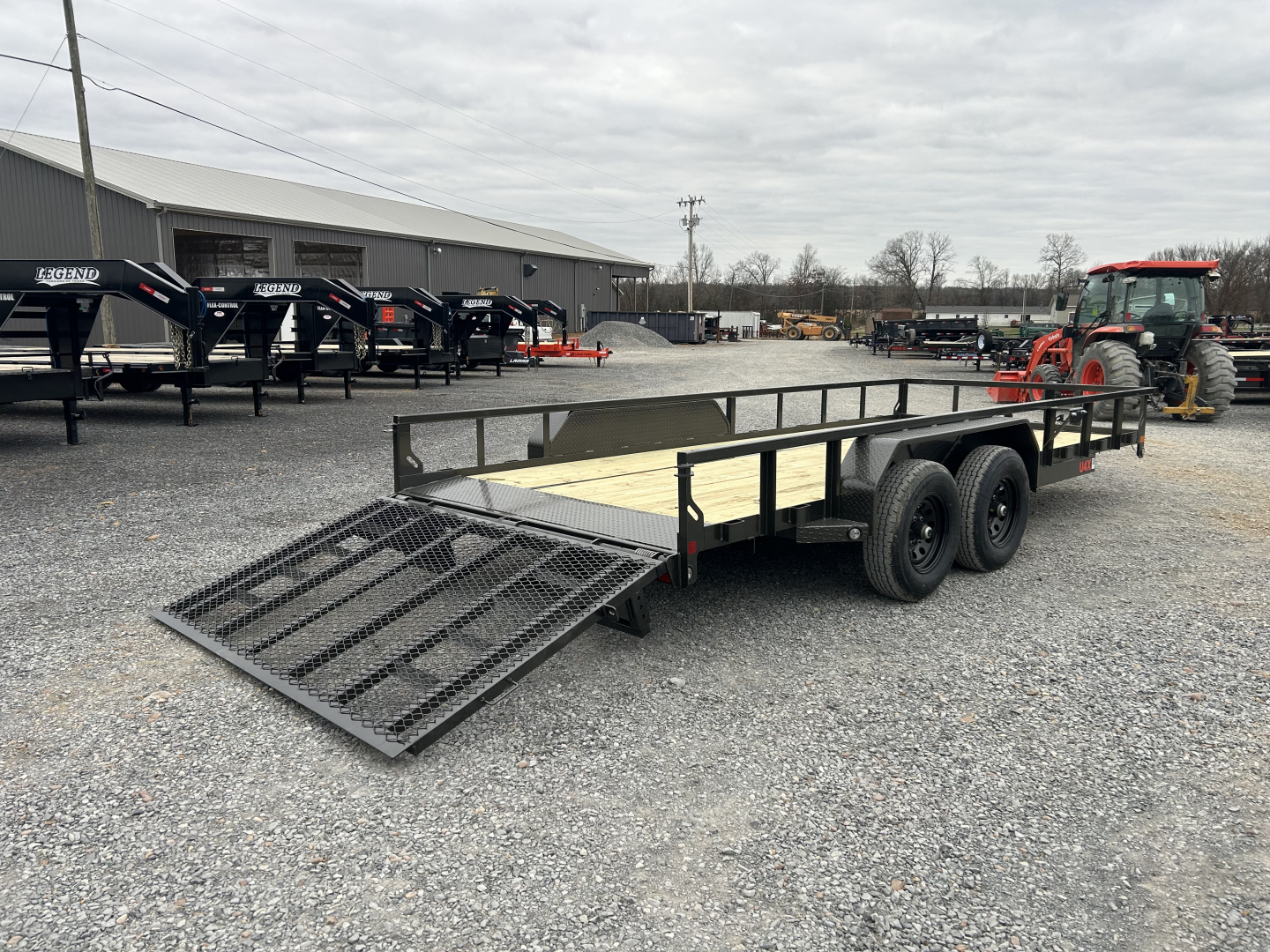 New 2026 MAXXD 83" X 18' 10K Utility Trailer