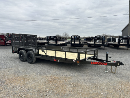 New 2026 MAXXD 83" X 18' 10K Utility Trailer