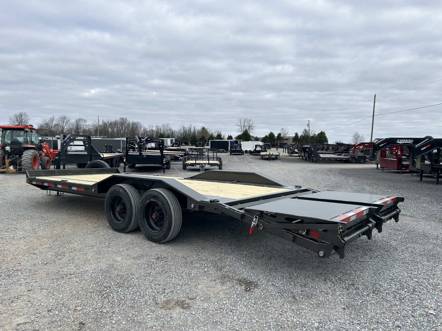 New 2026 MAXXD Equipment Trailer | 102" x 24' | 22K GVWR