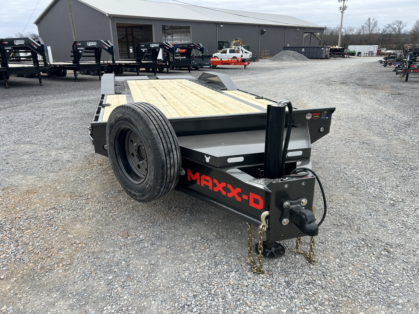 New 2026 MAXXD Equipment Trailer | 102" x 24' | 22K GVWR