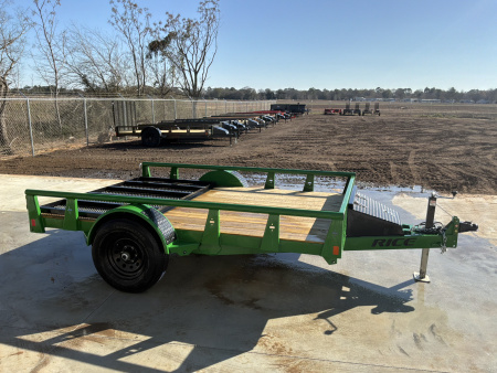 New 2026 Rice Trailer RSPM 8210 Utility Trailer
