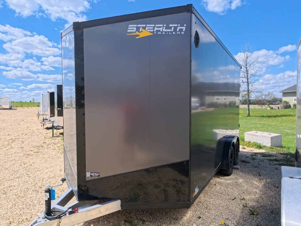 New 2026 Stealth Trailers 7.5 x16 x 7.5 Cobra Enclosed Cargo with 7,000lb. GVWR - Torsion Axles
