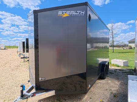 New 2026 Stealth Trailers 7.5 x16 x 7.5 Cobra Enclosed Cargo with 7,000lb. GVWR - Torsion Axles