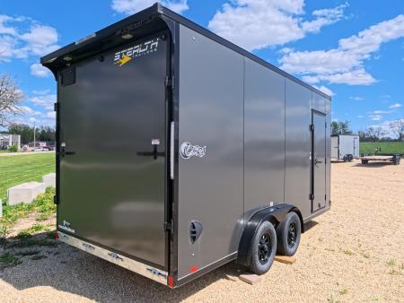 New 2026 Stealth Trailers 7.5 x16 x 7.5 Cobra Enclosed Cargo with 7,000lb. GVWR - Torsion Axles