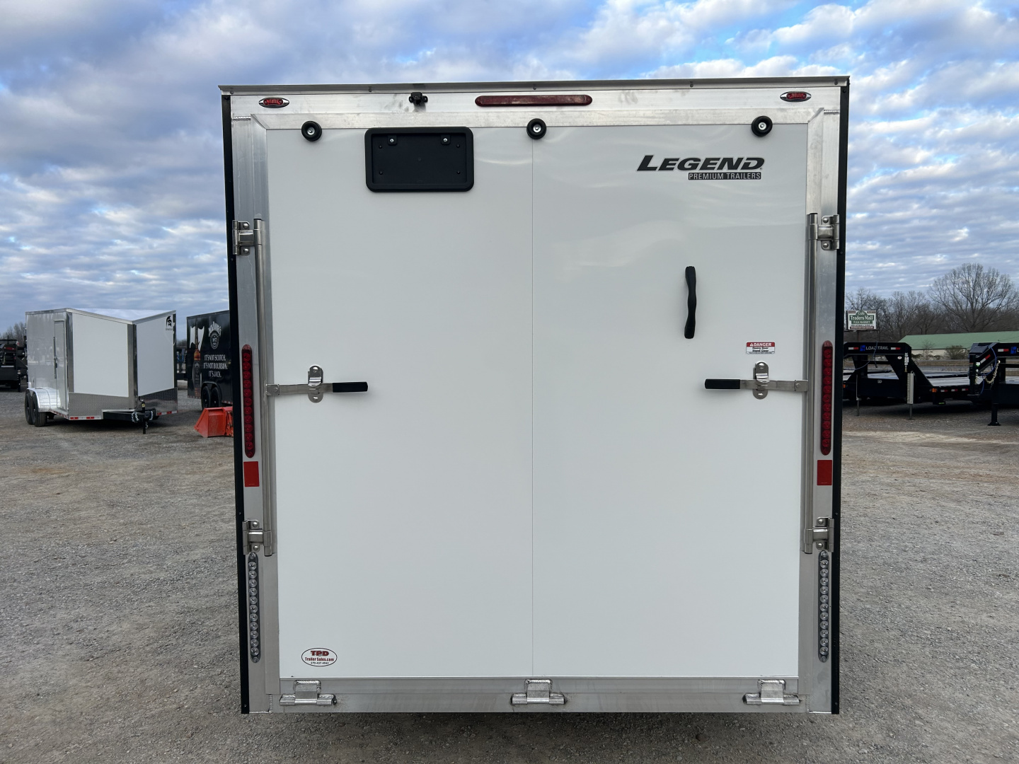 New 2026 Legend 7'X14' 7K Aluminum Enclosed Trailer