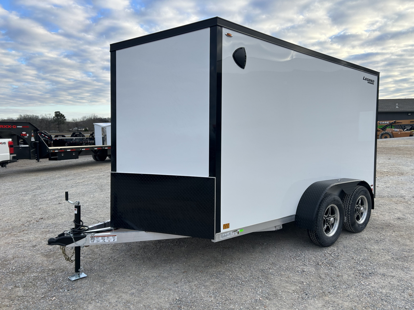 New 2026 Legend 7'X14' 7K Aluminum Enclosed Trailer