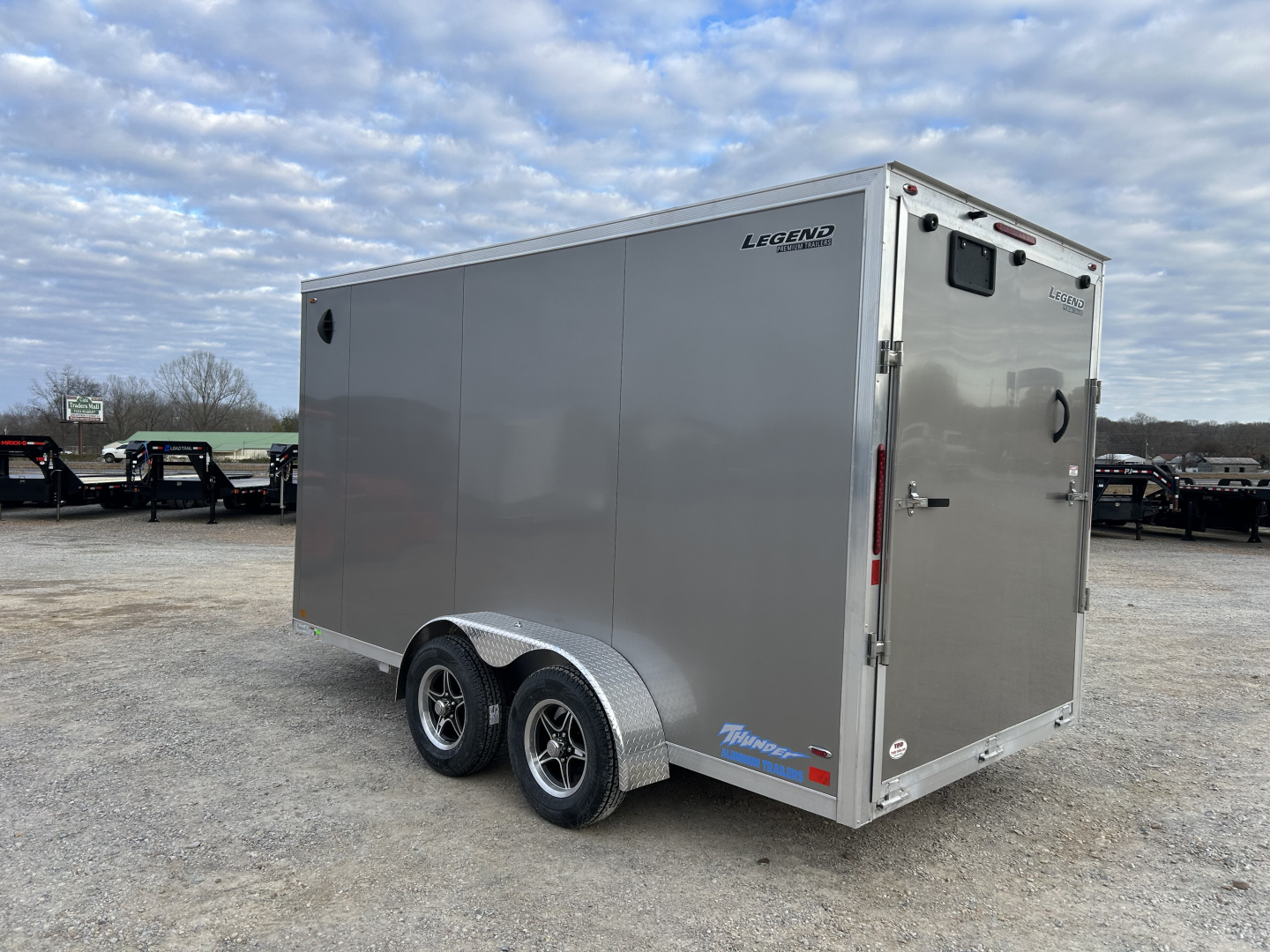 New 2026 Legend 7'X16' 7K Aluminum Enclosed Trailer