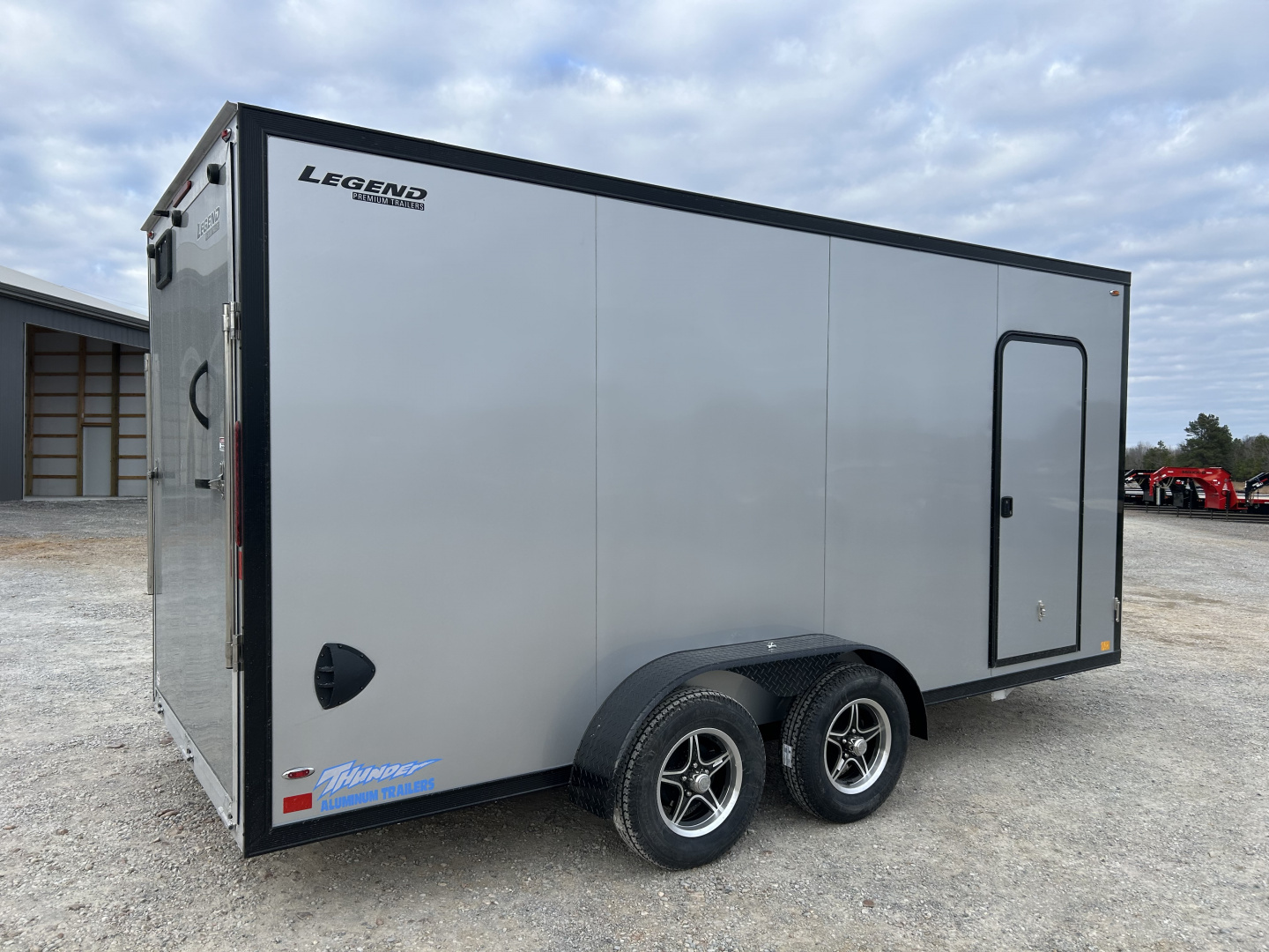 New 2026 Legend 7'X18' 7K Aluminum Enclosed Trailer
