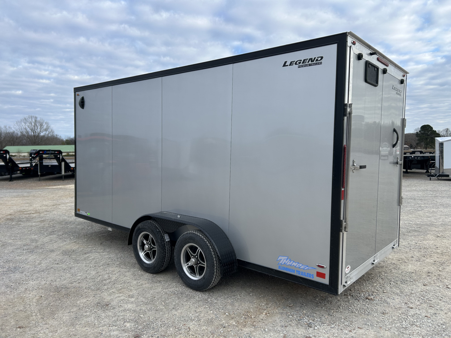 New 2026 Legend 7'X18' 7K Aluminum Enclosed Trailer