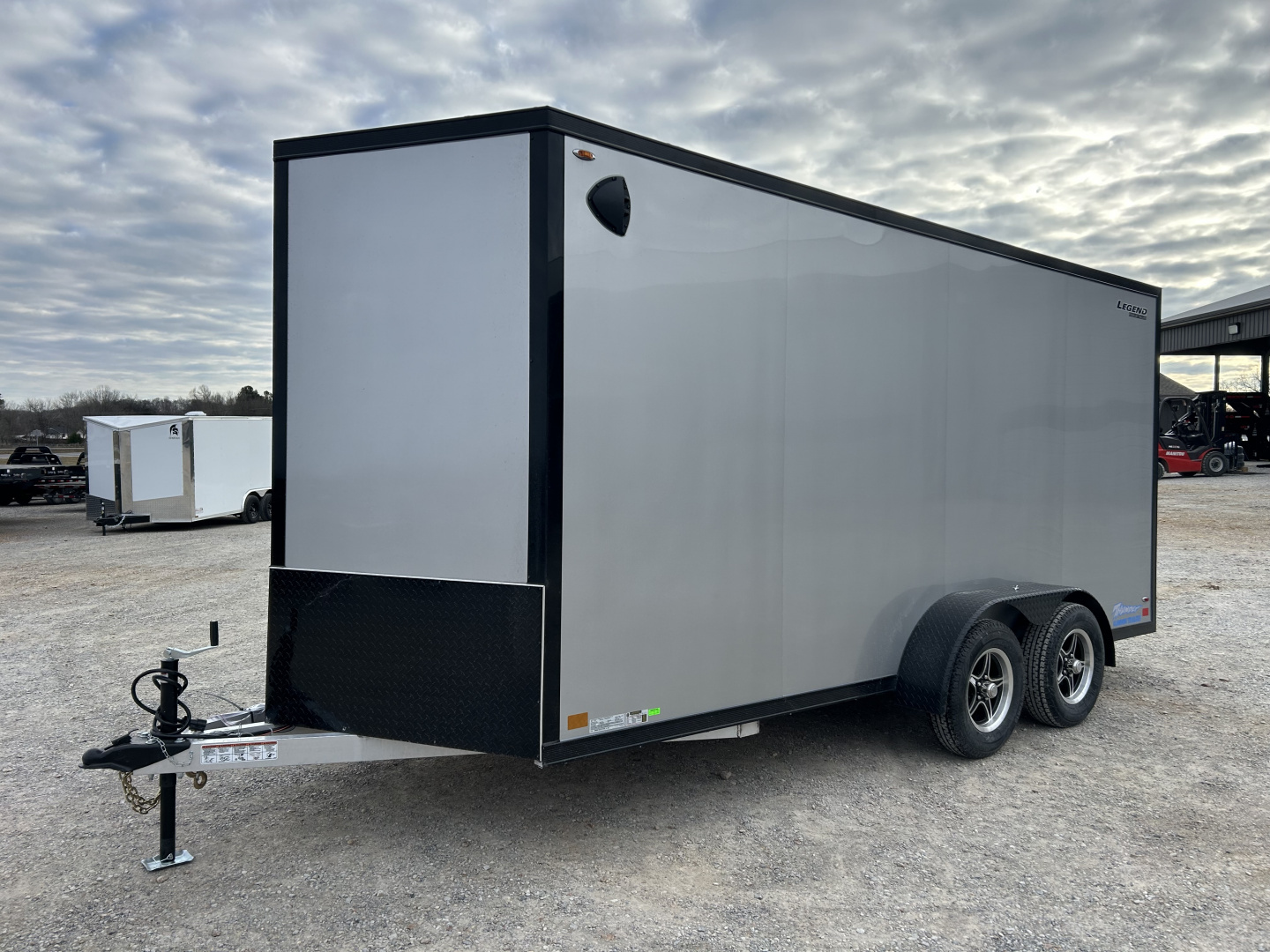 New 2026 Legend 7'X18' 7K Aluminum Enclosed Trailer